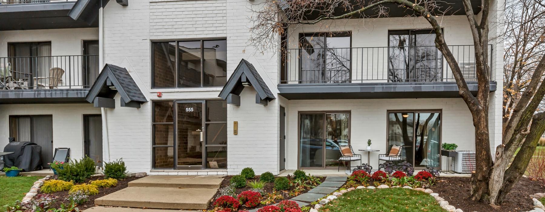 a large house with a large front yard